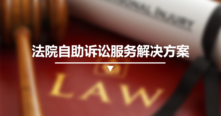 法院自助訴訟服務(wù)解決方案 