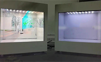 透明展示柜讓時(shí)尚與互動(dòng)體驗(yàn)相結(jié)合